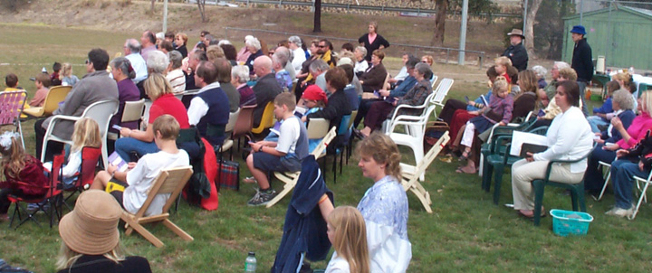 About 115 people of all ages come to celebrate Easter with our small fellowship.